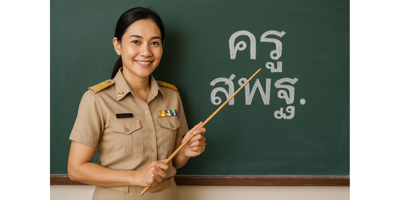 สมัครสอบครูผู้ช่วย สพฐ. 2568